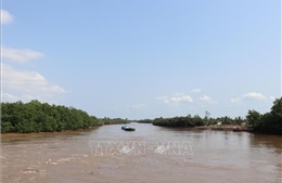 Khẩn trương xử lý sạt lở tại cống Vĩnh Kim