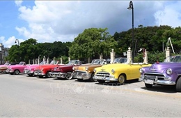 Xe ô tô cổ - di sản văn hóa giữa lòng thủ đô Cuba
