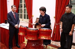 Thủ tướng Lê Minh Hưng chủ trì chiêu đãi trọng thể Thủ tướng Nhật Bản Takaichi Sanae