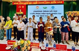 Hỗ trợ hơn 50 tỷ đồng giúp người dân vùng lũ Đắk Lắk