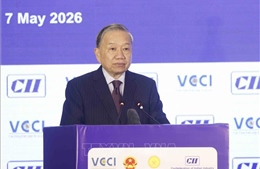 Tổng Bí thư, Chủ tịch nước Tô Lâm phát biểu khai mạc tại Diễn đàn Hợp tác Thương mại - Đầu tư - Du lịch Việt Nam - Ấn Độ