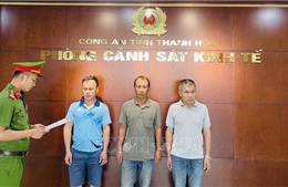 Thanh Hóa: Khởi tố vụ 3 đối tượng vi phạm quy định về khai thác tài nguyên
