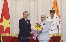 Tổng Bí thư, Chủ tịch nước gặp Thống đốc bang Maharashtra của Ấn Độ