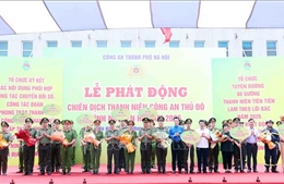 Thanh niên Công an Thủ đô thực hiện '3 liên kết' trong hoạt động tình nguyện Hè 2026