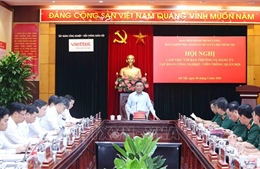 Đoàn kiểm tra, giám sát số 12 của Bộ Chính trị làm việc với Đảng ủy Tập đoàn Viettel