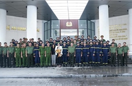 Đội cứu nạn, cứu hộ của Bộ Công an xuất quân lên đường làm nhiệm vụ tại Venezuela