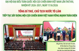 Tổng Bí thư, Chủ tịch nước Tô Lâm, Bí thư Quân ủy Trung ương: Tiếp tục xây dựng Hội Cựu chiến binh Việt Nam vững mạnh toàn diện