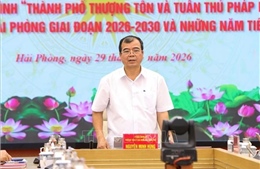 Hiện thực hóa mục tiêu xây dựng thành phố thượng tôn pháp luật
