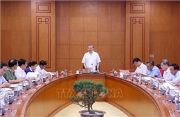 Tổng Bí thư, Chủ tịch nước Tô Lâm chủ trì cuộc làm việc về Đề án “Xây dựng xã hội trật tự, kỷ cương, an toàn, lành mạnh, văn minh, hài hòa, phát triển”