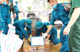 Chiến dịch 500 ngày đêm: Lấy mẫu ADN tại 32 phần mộ liệt sĩ chưa xác định danh tính ở Sơn Dương