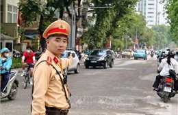Phân luồng giao thông phục vụ sự kiện tại Hà Nội trong ngày 7 - 8/6
