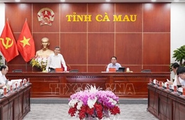 Bộ Nội vụ làm việc với Cà Mau về công tác thi hành pháp luật và xử lý vi phạm hành chính