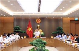 Phó Thủ tướng Lê Tiến Châu chủ trì họp góp ý vào 3 dự án luật