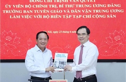 Trưởng Ban Tuyên giáo và Dân vận Trung ương: Xây dựng Tạp chí Cộng sản thực sự là cơ quan lý luận chính trị hàng đầu