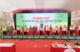 Khởi công nhà máy đốt chất thải rắn phát điện công suất 650 tấn/ngày