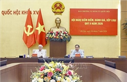 Chủ tịch Quốc hội Trần Thanh Mẫn chủ trì cuộc họp của Ban Thường vụ Đảng uỷ Quốc hội