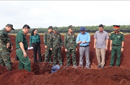 Đồng Nai tăng cường lực lượng tìm kiếm hài cốt liệt sĩ tại xã Minh Đức
