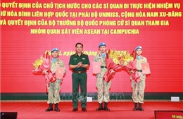 Lần đầu tiên có sĩ quan Quân đội Việt Nam đảm nhận vị trí cấp cao tại phái bộ gìn giữ hòa bình