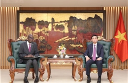 Đại tướng Phan Văn Giang tiếp Bộ trưởng, Tổng Thư ký Chính phủ Mauritania