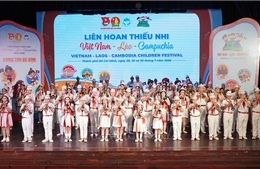 'Vòng tay bè bạn' tiếp nối tình hữu nghị Việt Nam - Lào - Campuchia