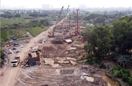 Hà Nội điều chỉnh giao thông một số tuyến đường phục vụ thi công cầu Trần Hưng Đạo