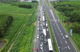 Lưu lượng phương tiện trên các tuyến cao tốc Bắc - Nam tăng gần 60%