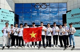 7/8 học sinh đội tuyển Việt Nam đoạt huy chương tại Olympic Trí tuệ nhân tạo quốc tế (IOAI) 2026