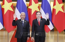 Chủ tịch Quốc hội kiêm Chủ tịch Hạ viện Vương quốc Thái Lan kết thúc chuyến thăm chính thức Việt Nam