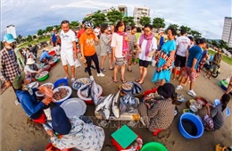 Nét đẹp chợ bãi biển Đà Nẵng