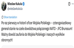 Tướng Ba Lan lần đầu tiên trong lịch sử sẽ chỉ huy một bộ tư lệnh then chốt của NATO