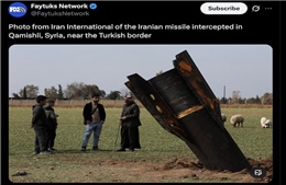 Tên lửa đạn đạo Iran bất ngờ hướng đến không phận một nước thành viên NATO