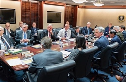 Tổng thống Trump triệu tập hàng loạt quan chức cấp cao Mỹ tới Phòng Tình huống họp về Iran