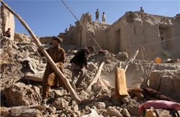 Động đất tại Afghanistan: Số thương vong tăng mạnh