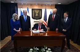 Tổng thống Trump tuyên bố về ‘bình minh lịch sử của một Trung Đông mới’