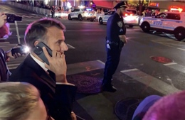 Video cảnh sát New York chặn đường, buộc Tổng thống Macron phải gọi điện cho Tổng thống Trump