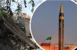 Iran phóng tên lửa với đầu đạn lớn chưa từng có tấn công Israel