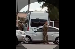 Tình báo Ukraine tung video ám sát sĩ quan Nga ở nơi cách tiền tuyến 650km