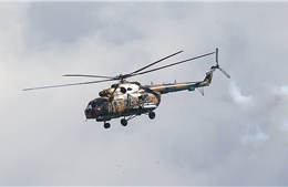 UAV tầm xa của Ukraine phá hủy trực thăng Mi-8 của Liên bang Nga ở Bryansk