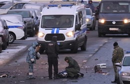 Bom lại nổ ở thủ đô Moskva của Nga khiến 2 cảnh sát thiệt mạng