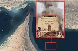 Tàu mặt nước không người lái của Iran lần đầu đánh trúng mục tiêu trong xung đột Trung Đông