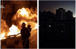 80% lãnh thổ Ukraine phải cắt điện khẩn cấp sau khi bị gần 400 tên lửa và UAV Nga tấn công