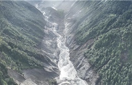 Lũ quét như sóng thần ở biên giới Nepal-Trung Quốc: Hồ chắn dòng đã tràn nước