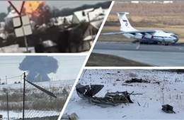 Tình báo Ukraine tiết lộ những điểm khác thường trong vụ rơi máy bay Nga &#39;chở tù binh’