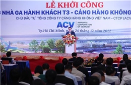 Thủ tướng phát lệnh khởi công xây dựng nhà ga hành khách T3 Tân Sơn Nhất 