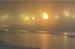 Cháy lớn ở cơ sở thuộc nhà sản xuất khí đốt tự nhiên độc lập lớn nhất Nga