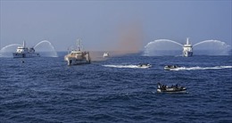 Lực lượng bảo vệ bờ biển Ấn Độ và Nhật Bản diễn tập ứng phó sự cố