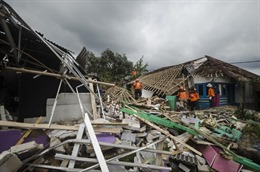 Động đất mạnh trên đảo Java của Indonesia