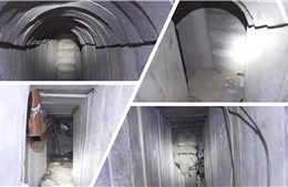 Israel công bố video đường hầm Hamas dùng để giam giữ con tin ở Dải Gaza