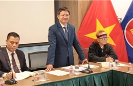 Phó Trưởng Ban Đối ngoại Trung ương Ngô Lê Văn gặp gỡ các bạn bè Mỹ ủng hộ Việt Nam