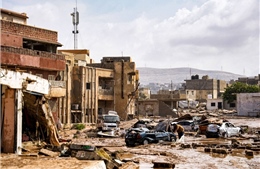 Thảm hoạ lũ lụt ở Libya khiến ít nhất 2.000 người chết và 10.000 người mất tích